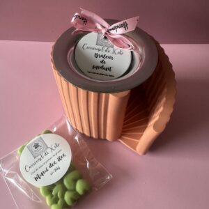 Brûleur à fondant escalier – couleur terracotta + fondant 20g offert