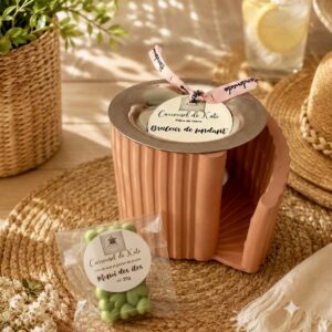 Brûleur à fondant escalier – couleur terracotta + fondant 20g offert