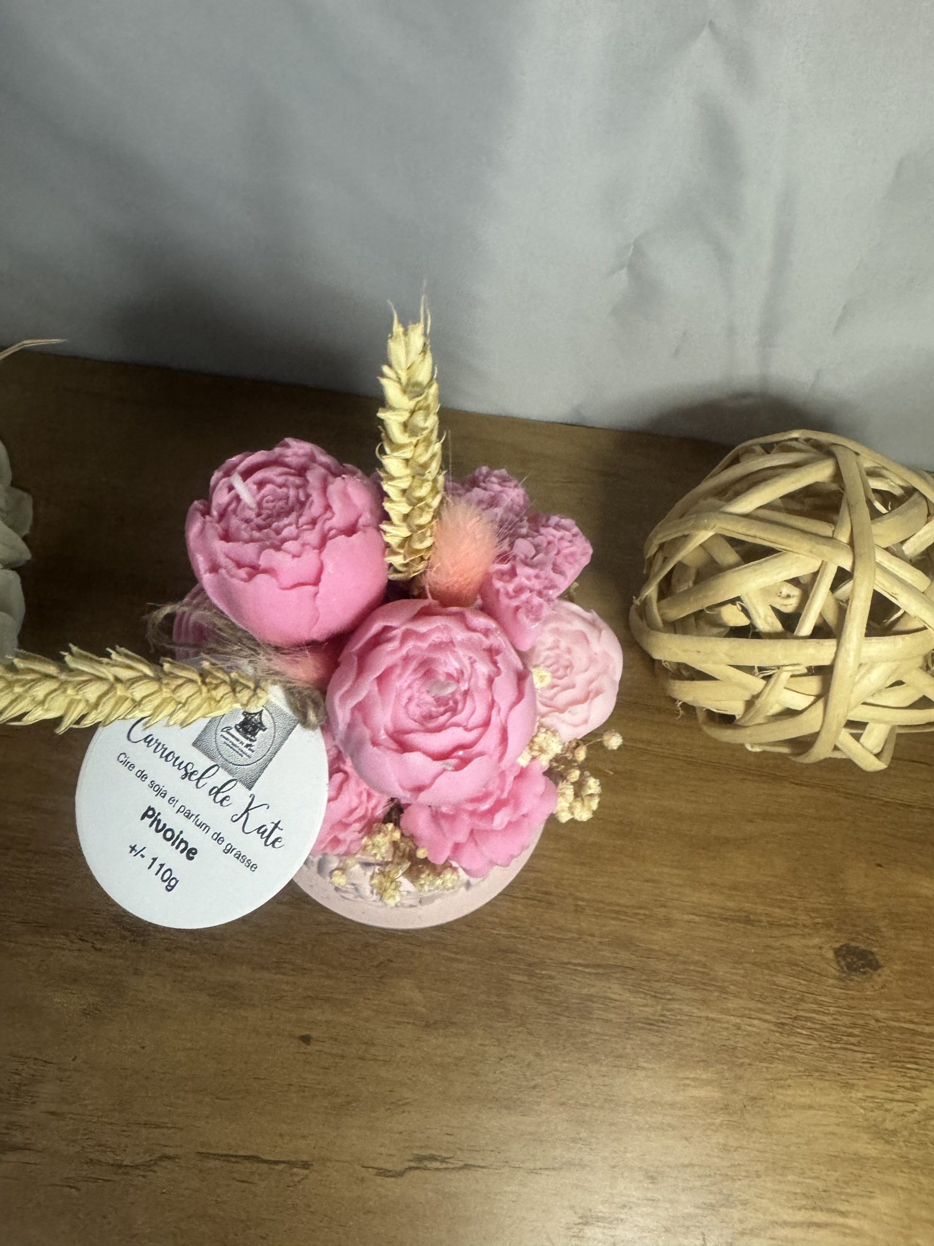 Pot Riad floral - parfumé pivoine – Image 2