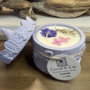 Bougie Grand Carrousel – couleur mauve