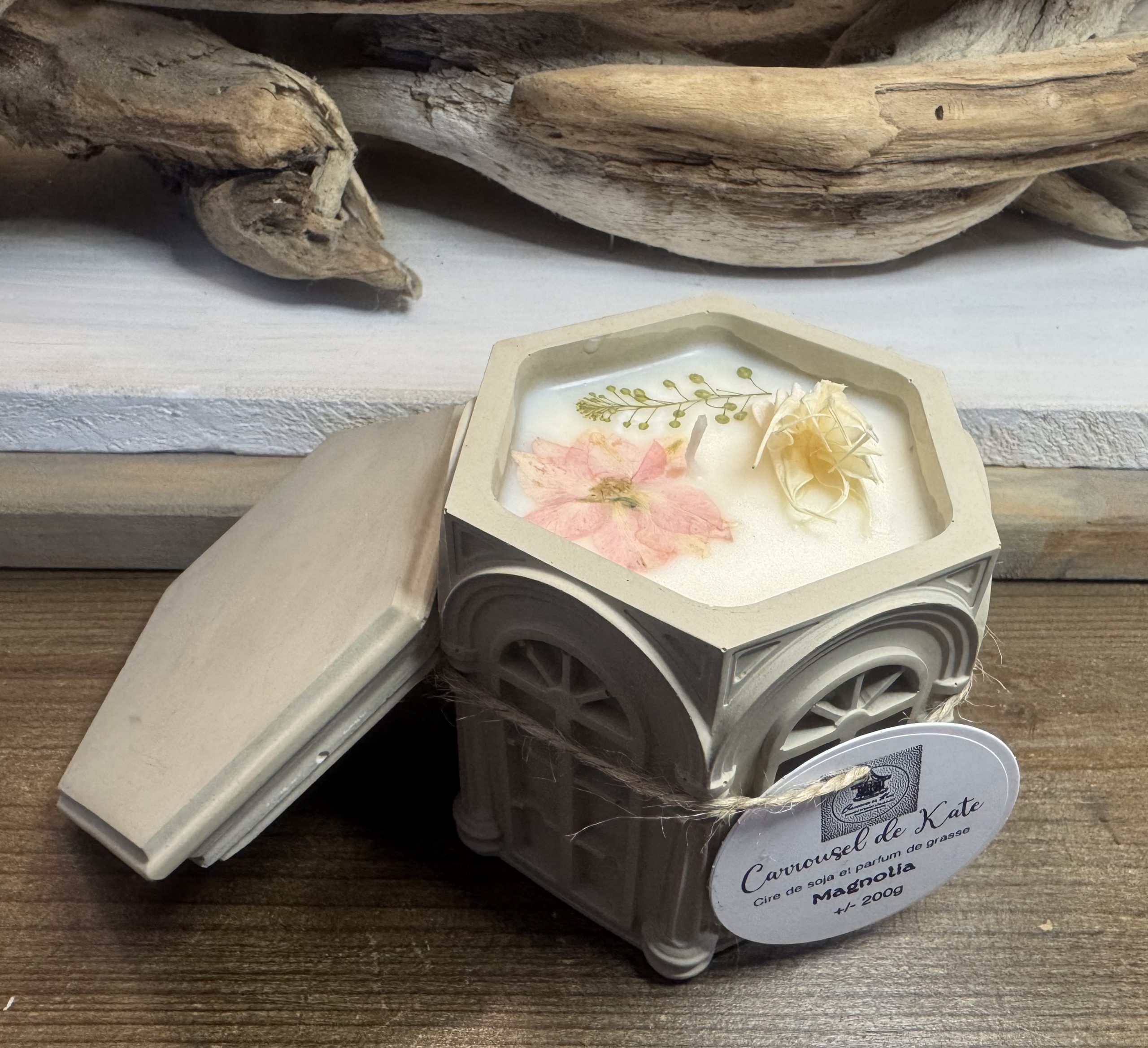 Bougie parfumée Arche- couleur dune