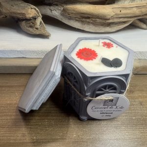 Bougie parfumée Arche- couleur grise