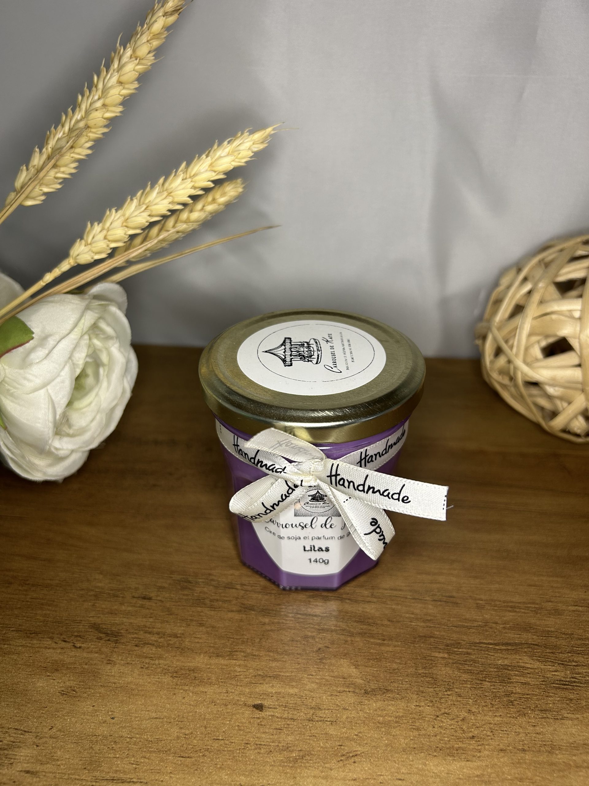 Bougie parfumée - pot de confiture – Image 2
