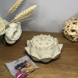 Support à cônes lotus couleur dune