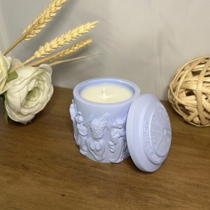 Bougie parfumée l’ange Hope – couleur bleue