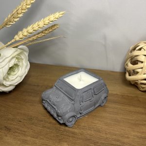 Bougie parfumée voiture – couleur grise
