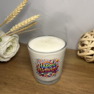 Verre anniversaire – parfumé mangue coco