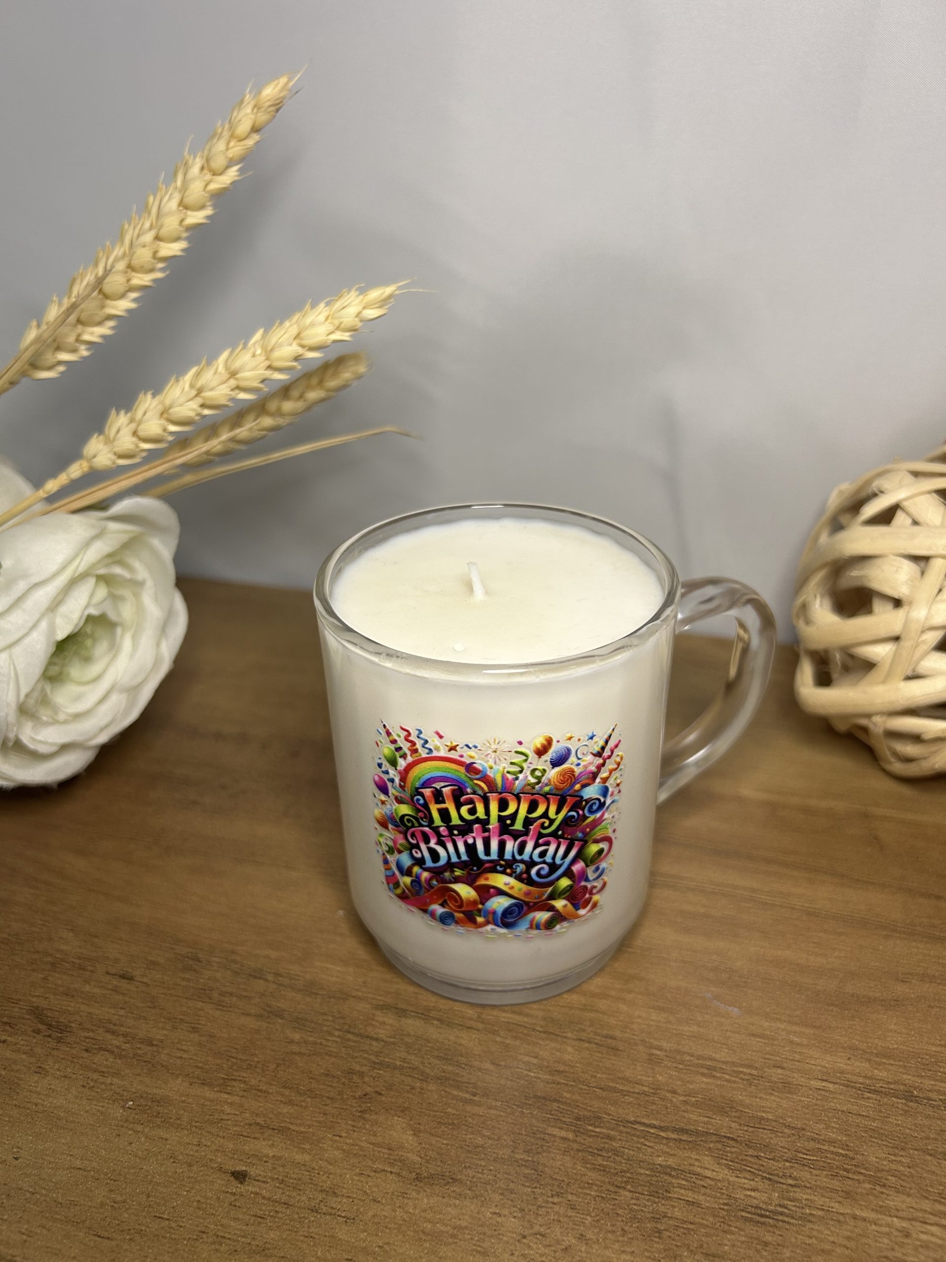 Mug anniversaire - parfumé la vie en rose