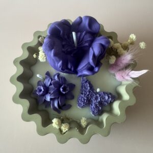 Coupe florale – parfumée  « hibiscus »