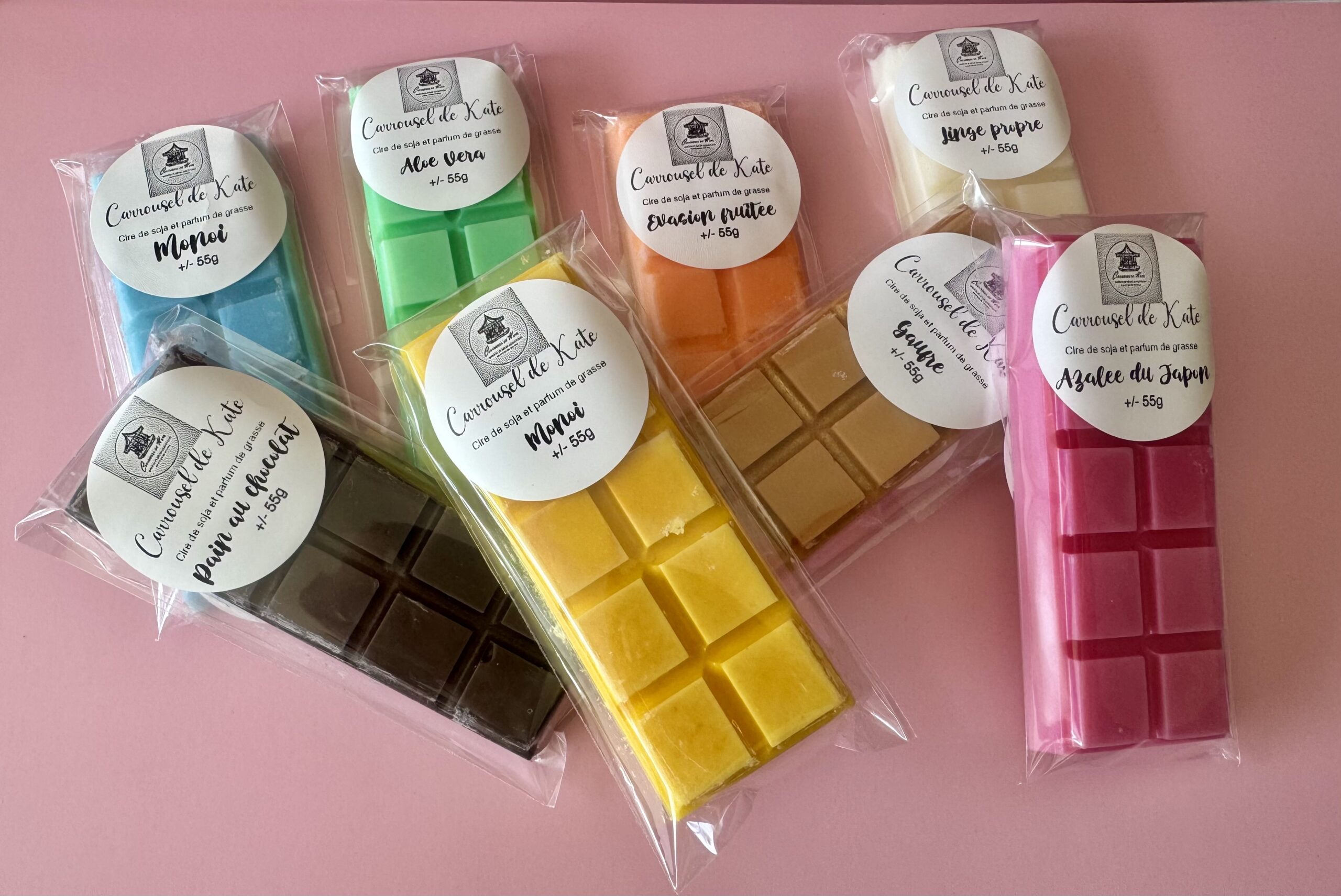 Fondant tablette 55g parfumé
