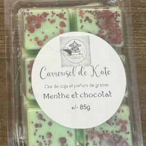 Fondant tablette parfumé 85g « menthe et chocolat »