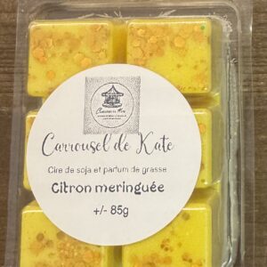 Fondant tablette parfumé 85g « citron meringuée « 