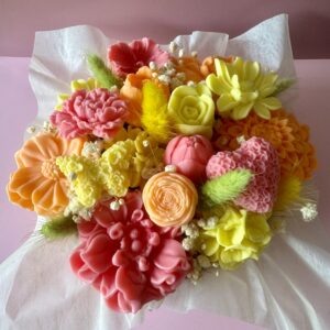Coupe florale 430g – parfumée « monoï des îles »