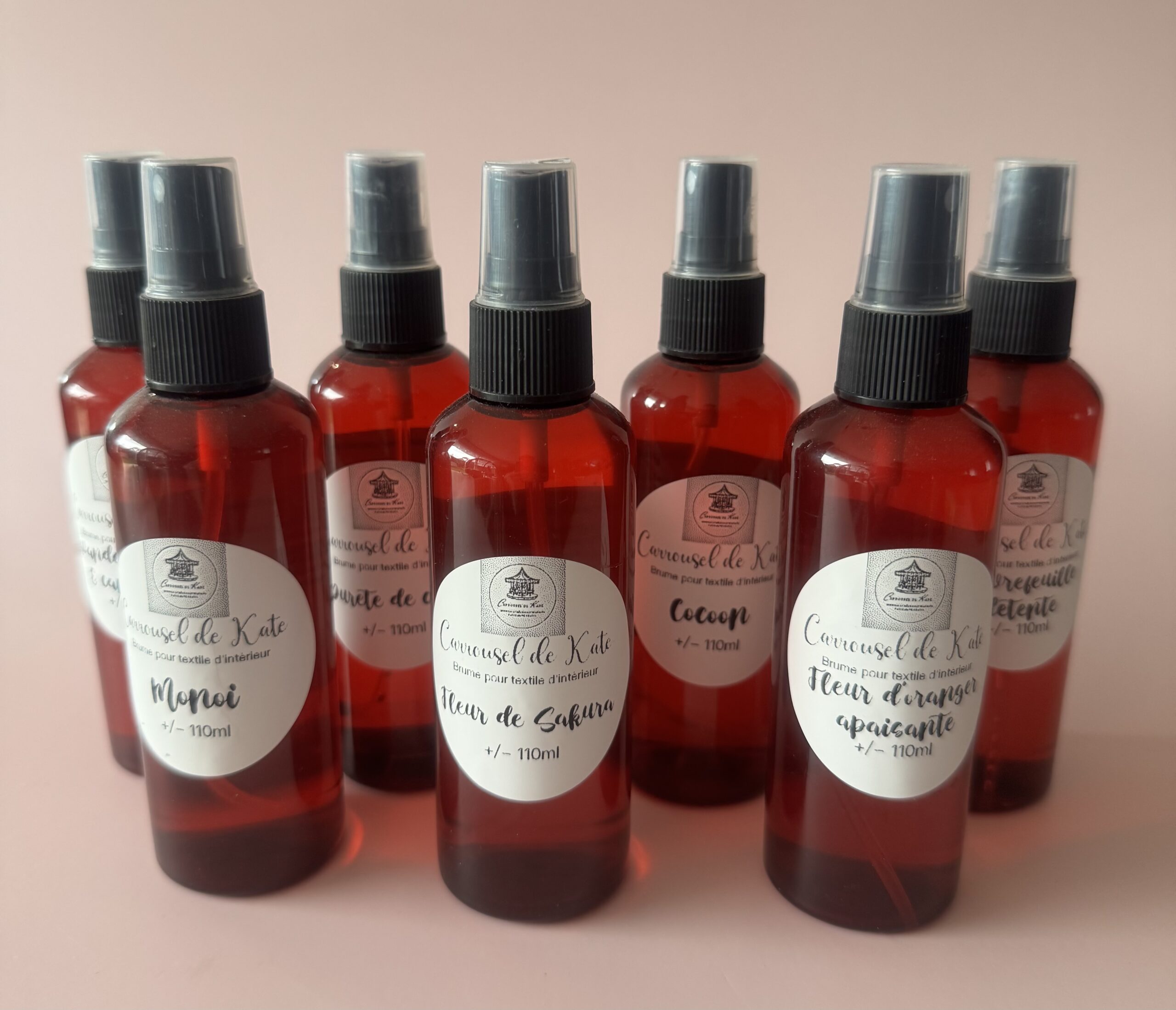 Brume textile 110 ml parfumée