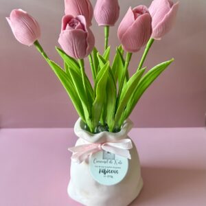 Vase tulipes 180g – parfumée «hibiscus »