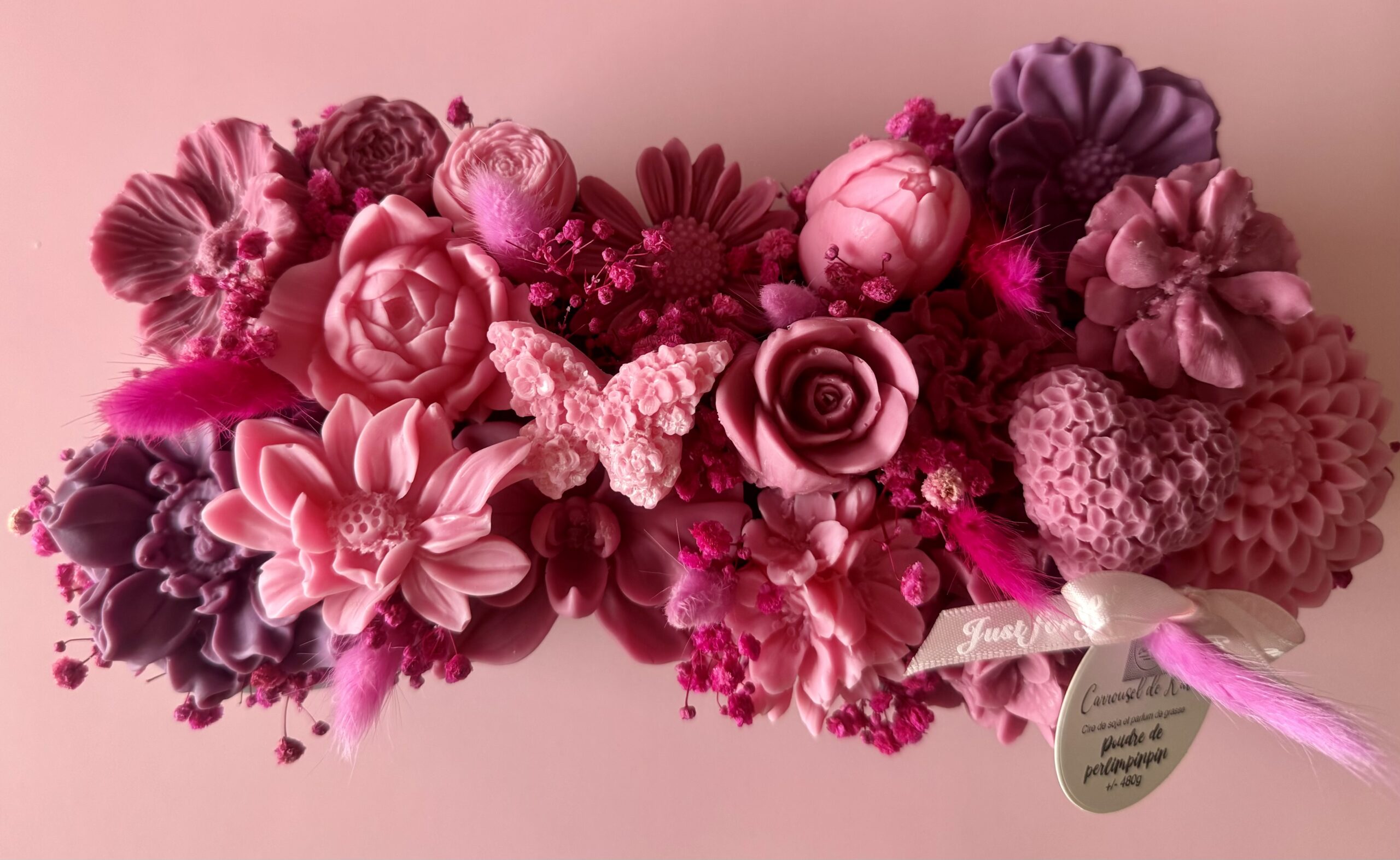 Maxi Coupe florale 480g - parfumée «poudre de perlimpinpin »