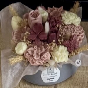 Coupe florale 430g – parfumée «hibiscus »