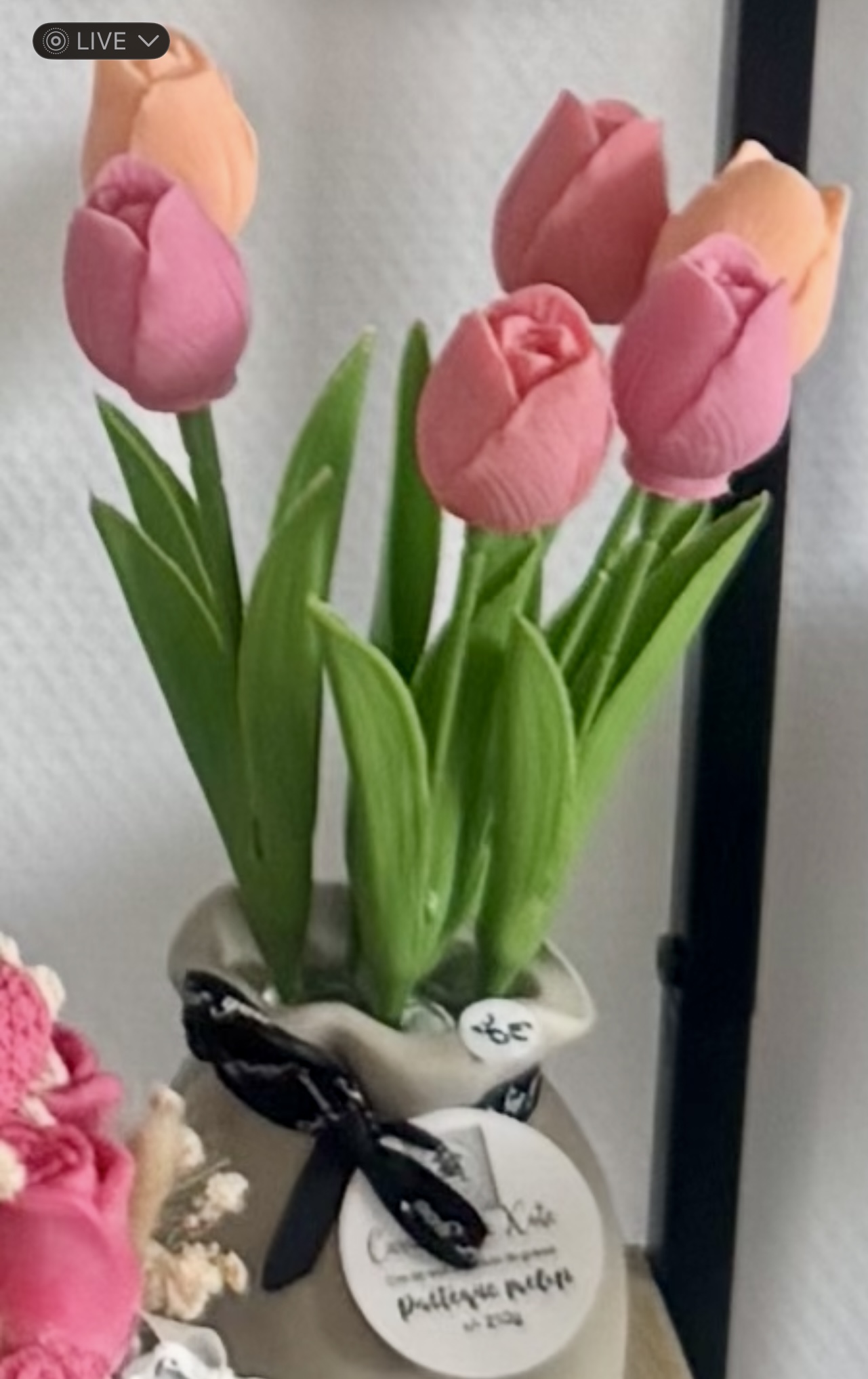 Vase tulipes 180g - parfumée «pastèque melon»
