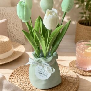 Vase tulipes 180g – parfumée «aloé vera »