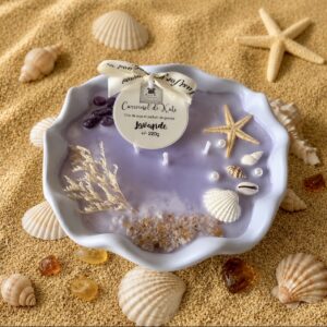 Coquillage et bord de mer – 220g parfumée «lavande »