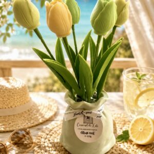 Vase tulipes 180g – parfumée «citron vert »