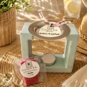 Brûleur à fondant carré – couleur vert + fondant 20g offert