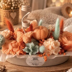 Barque florale – 270g parfumée «agrumes »