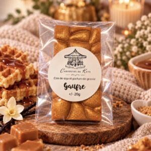Fondant tablette 20g parfumé «gaufre »