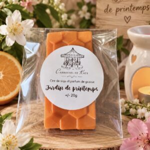 Fondant tablette 20g parfumé «Jardin de printemps »