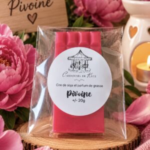 Fondant tablette 20g parfumé «Pivoine »