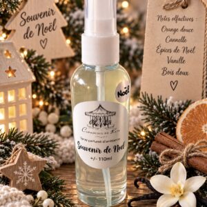 Spray d’ambiance 110ml parfumé Noël « souvenir de Noël »