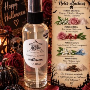 Spray d’ambiance 110ml parfumé Halloween« Halloween »