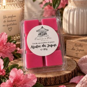 Fondant tablette 85g parfumé «azalée du Japon »