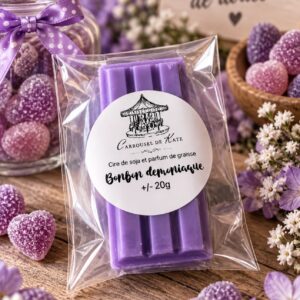 Fondant tablette 20g parfumé «bonbon démoniaque »