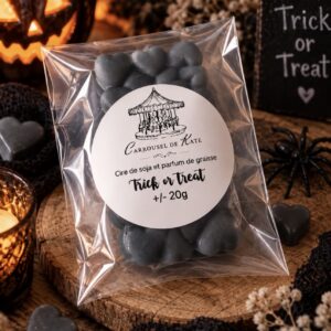 Fondant tablette 20g parfumé «trick or treat »