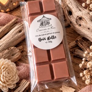 Fondant tablette 55g parfumé «Bois flotté »