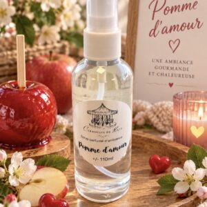 Spray d’ambiance 110ml parfumé « Pomme d’amour »