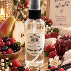 Spray d’ambiance 110ml parfumé « Délice interdit »