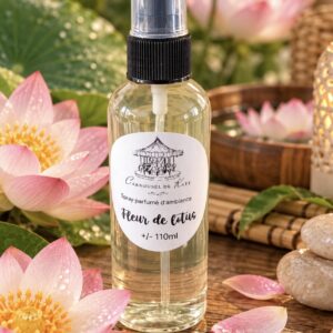 Spray d’ambiance 110ml parfumé « fleur de lotus »